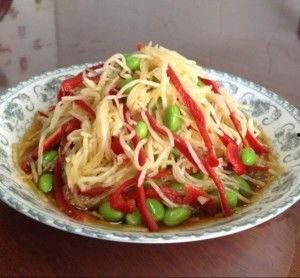 绞瓜怎么拌着吃,夏日清爽新食尚